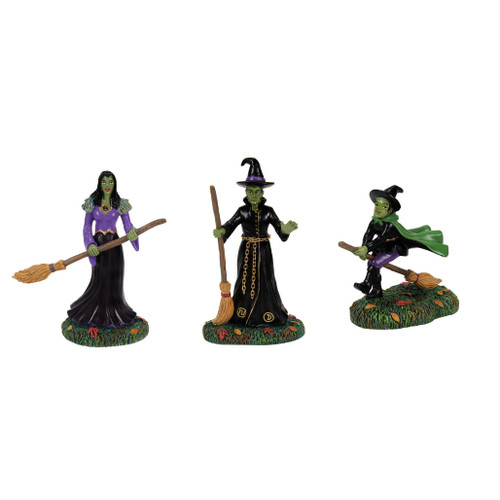 Department 56 - Snow Village Halloween - Ghouls And Goblins Set Of 3