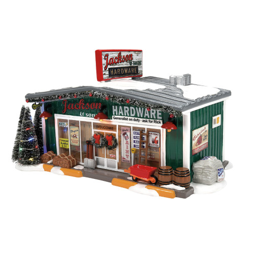 Department 56 - Snow Village - Jackson And Sons Hardware