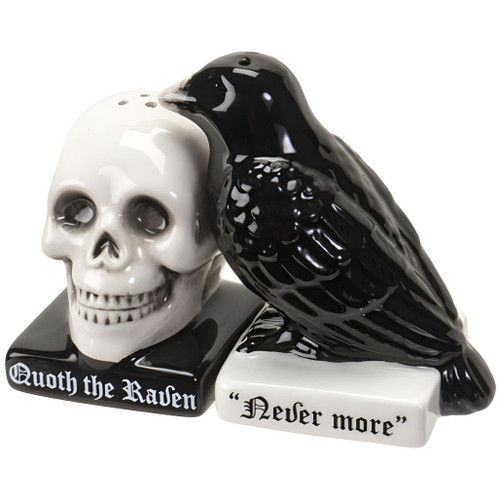 Quoth The Raven Salt And Pepper Set