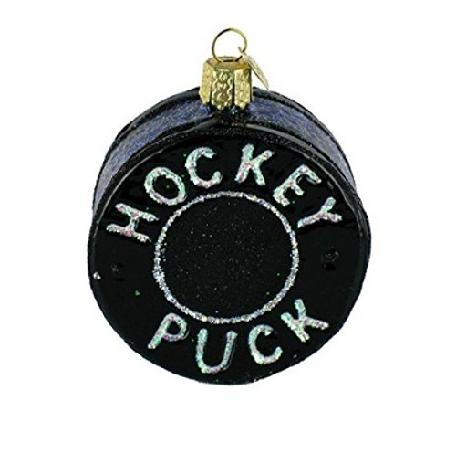 Old World Christmas -Hockey Puck Ornament