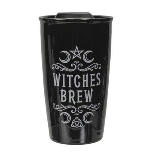 Witches Brew Ceramic Travel Mug