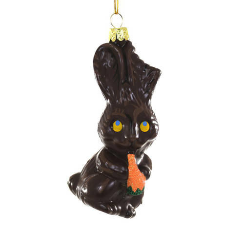 Chocolate Easter Bunny Ornament by Cody Foster