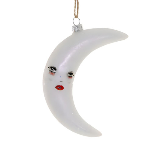 La Luna Face Crescent Moon Ornament