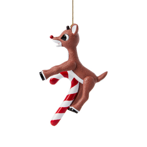 Rudolph Candy Cane Ornament