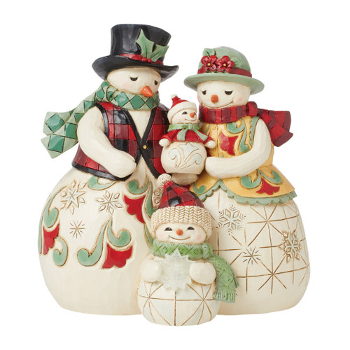 Jim Shore - Heartwood Creek - Highland Glen Snowman Family Figurine