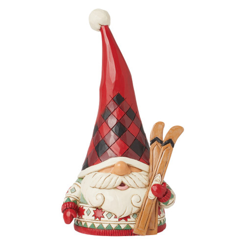 Jim Shore - Heartwood Creek - Highland Glen Ski Gnome Figurine