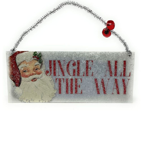 Jingle All The Way Vintage Art Ornament