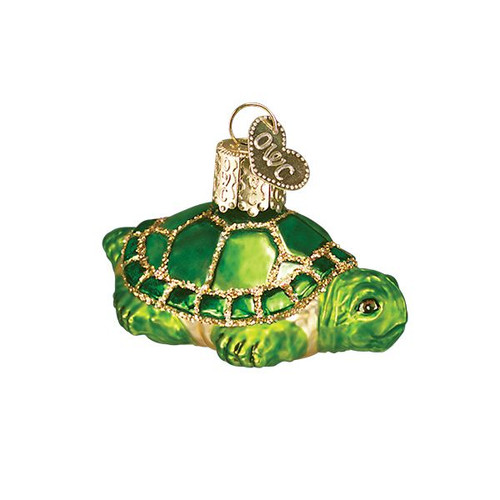 Old World Christmas Small Turtle Ornament