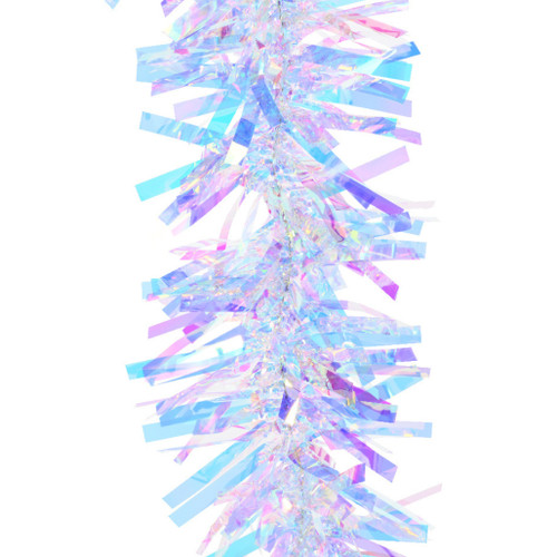 Iridescent Tinsel Garland - 9 Feet Long