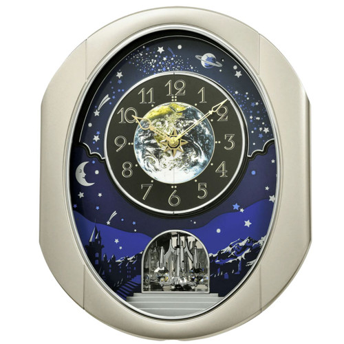 Peaceful Cosmos II Clock