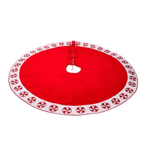 60 Inch Peppermint Tree Skirt