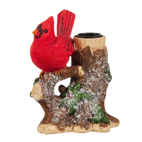 Cardinal Candle Holder - Tail Up