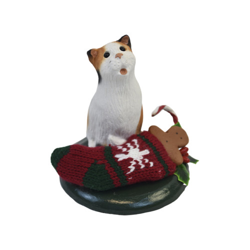 Byers' Choice - Calico Cat with Stocking