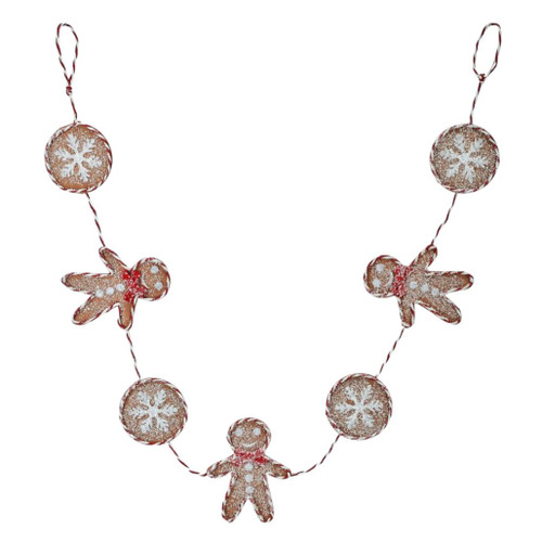 Sugar & Spice Gingerbread Garland