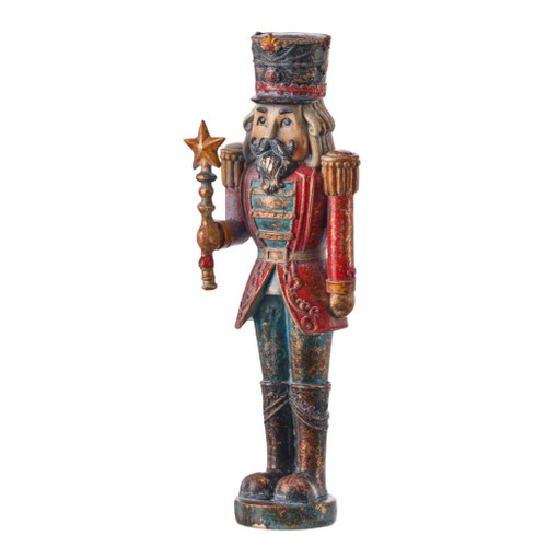 9.5 Inch Antique Toy Soldier Figurine