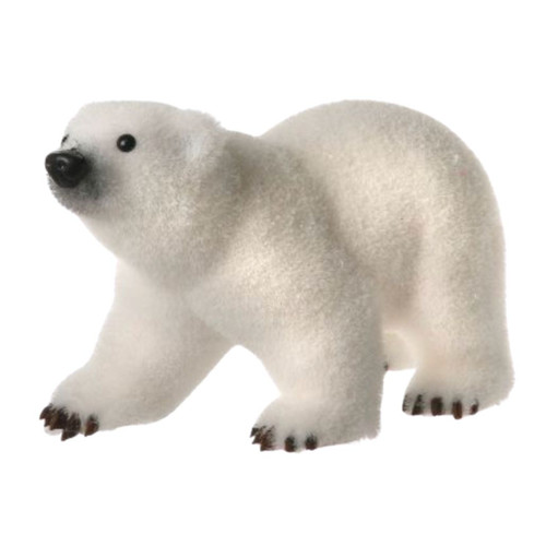Polar Bear Cub Standing Figurine