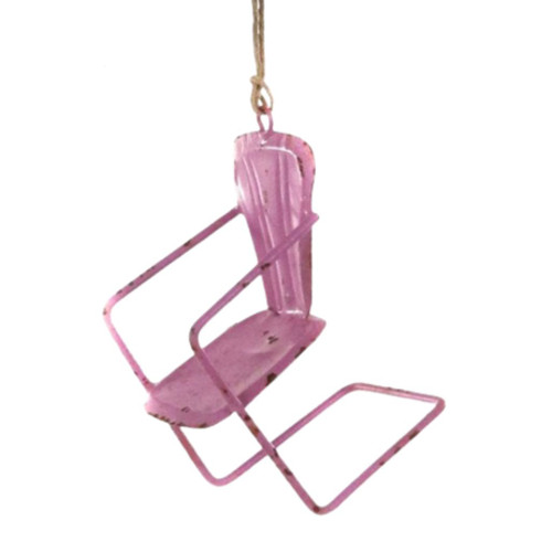 Cody Foster Vintage Scalloped Lawn Chair Ornament – Purple