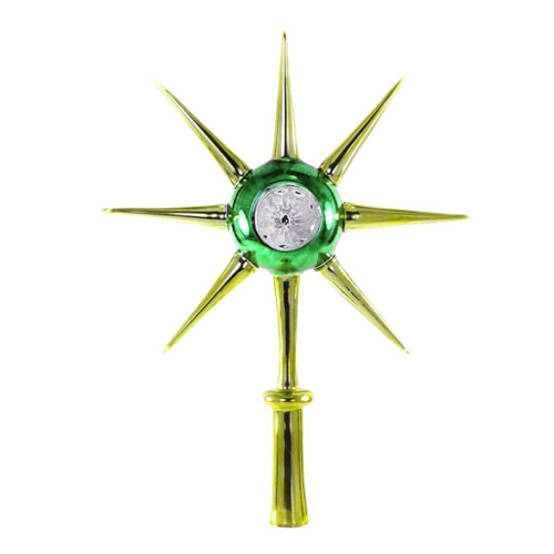 Cody Foster Star of Whimsy Tree Topper – Green