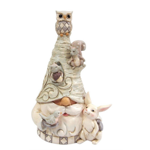Jim Shore - Heartwood Creek - Gnome with Animals Figurine