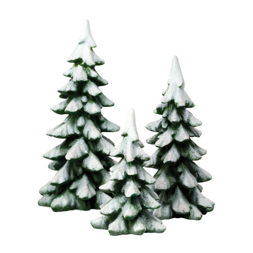 Department 56 - Winter Pines Set of 3