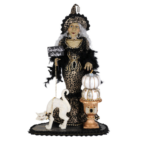 Karen Didion Fabulously Wicked Leopard Witch Figurine