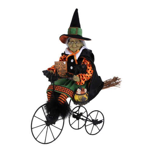 Karen Didion Margaret’s Biking Adventure Witch Figurine