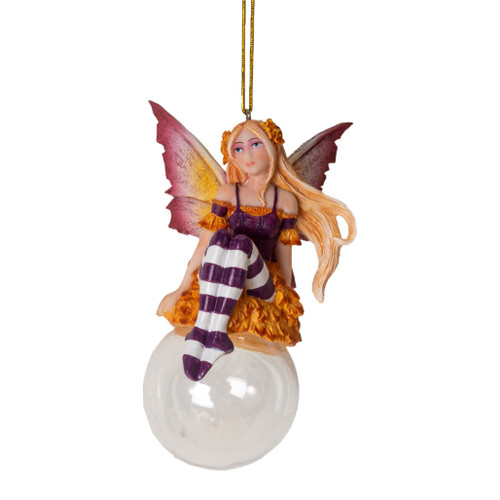 Cassia Bubble Rider Fairy Ornament