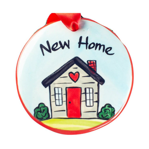 Nola Watkins Hand Painted New Home Ornament