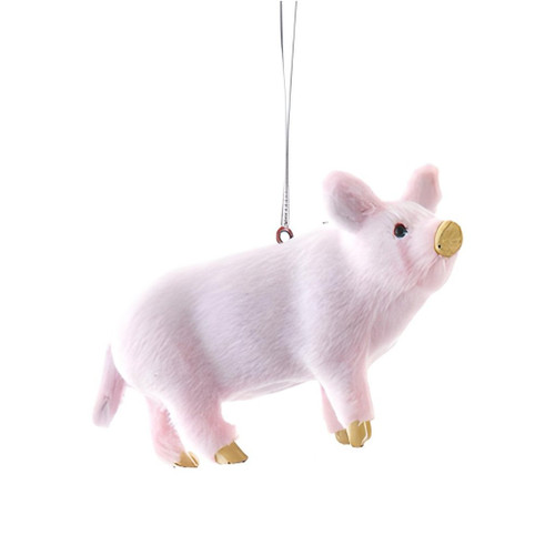 Pink Pig Farm Animal Ornament