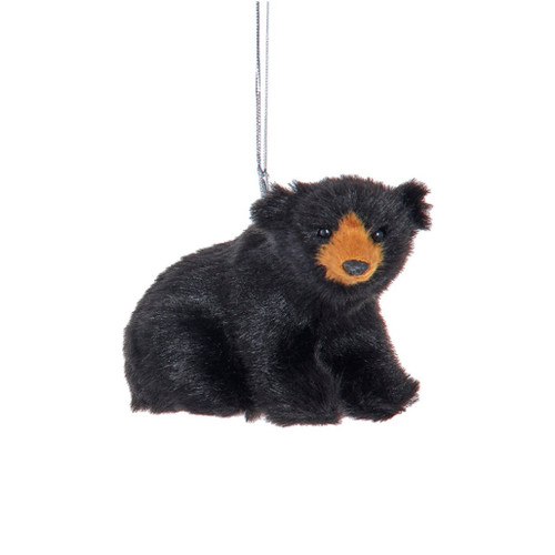 Sitting Black Bear Ornament