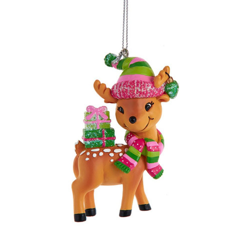 Colorful Reindeer Ornament