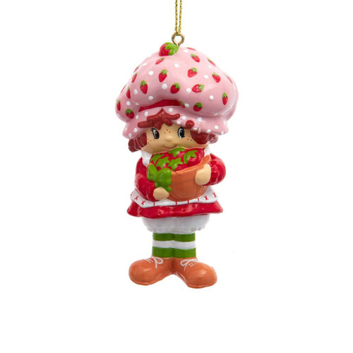 Strawberry Shortcake Holding Strawberries Ornament