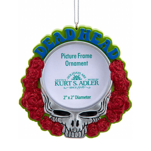 Grateful Dead Dead Head Frame Ornament