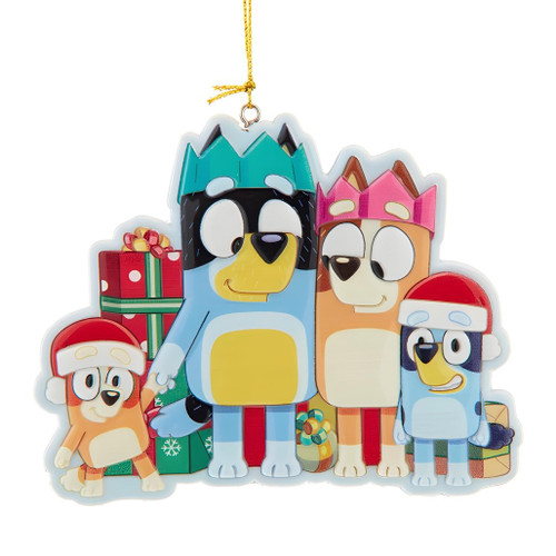 Bluey Hooray It’s Christmas Ornament