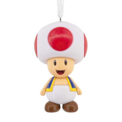 Hallmark Nintendo Super Mario Toad Ornament