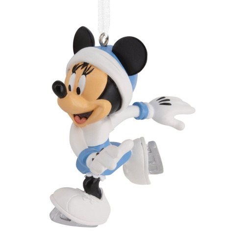 Hallmark Disney Minnie Mouse Ice Skating Ornament