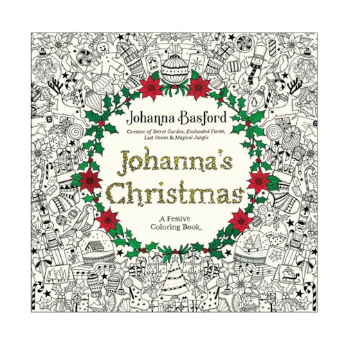 Johanna’s Christmas | 10 × 10 Inch Festive Coloring Book