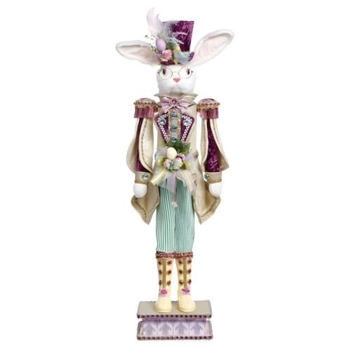 Mark Roberts Rabbit Nutcracker Green, Medium