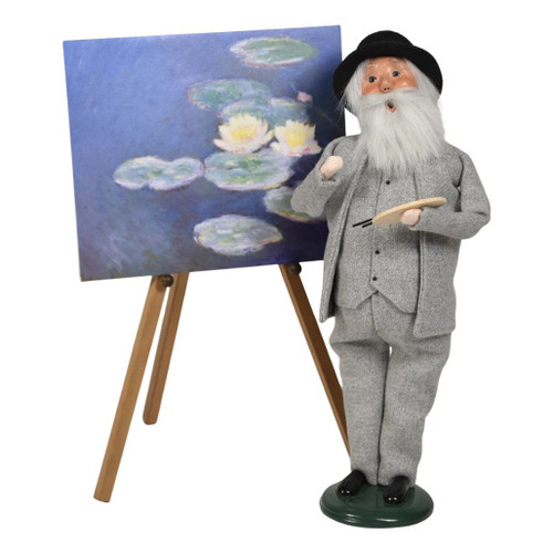 Byers’ Choice Claude Monet with Easel Caroler | Artist Figure
