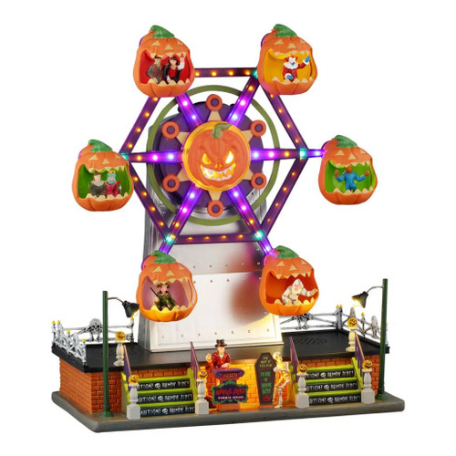 Lemax Spooky Town Jumping Jacks Ferris Wheel | Halloween Village