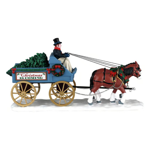 Lemax Caddington Christmas Is Coming | Table Accent