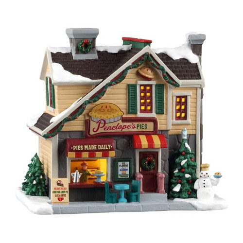 Lemax Caddington Penelope’s Pies | Lighted Porcelain Building