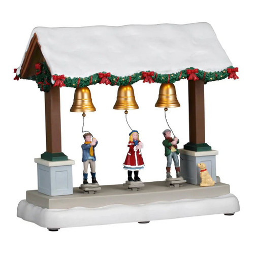 Lemax Caddington Christmas Bells Are Ringing | Battery Table Accent