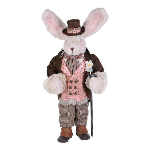 Karen Didion Pascale Bunny | 24" Spring Figure