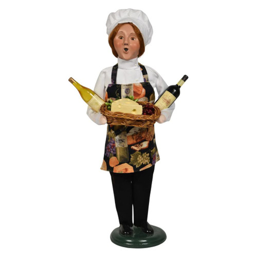 Byers’ Choice Wine & Cheese Chef Caroler | 13 inches