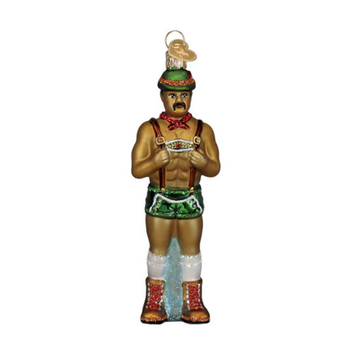 Old World Christmas Prancer Holly Jolly Hunk | Blown Glass