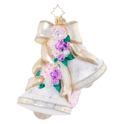 Christopher Radko Bells of Endless Love Ornament | 5.75in