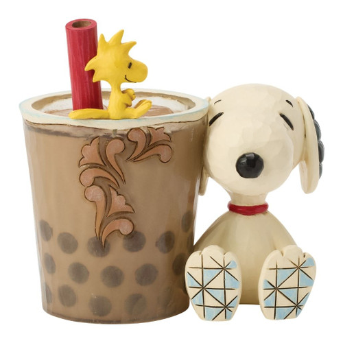 Jim Shore Paw-sitively Bobalicious | Snoopy & Woodstock Figurine
