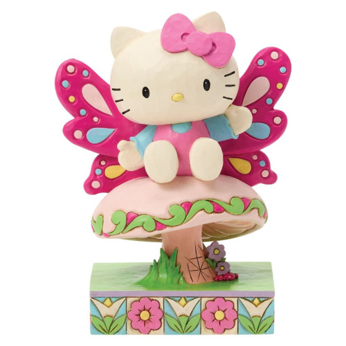 Jim Shore Hello Kitty Mushroom Fairy | Sanrio Figurine