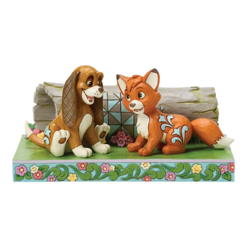 Jim Shore An Unlikely Friendship | Fox & Hound Figurine